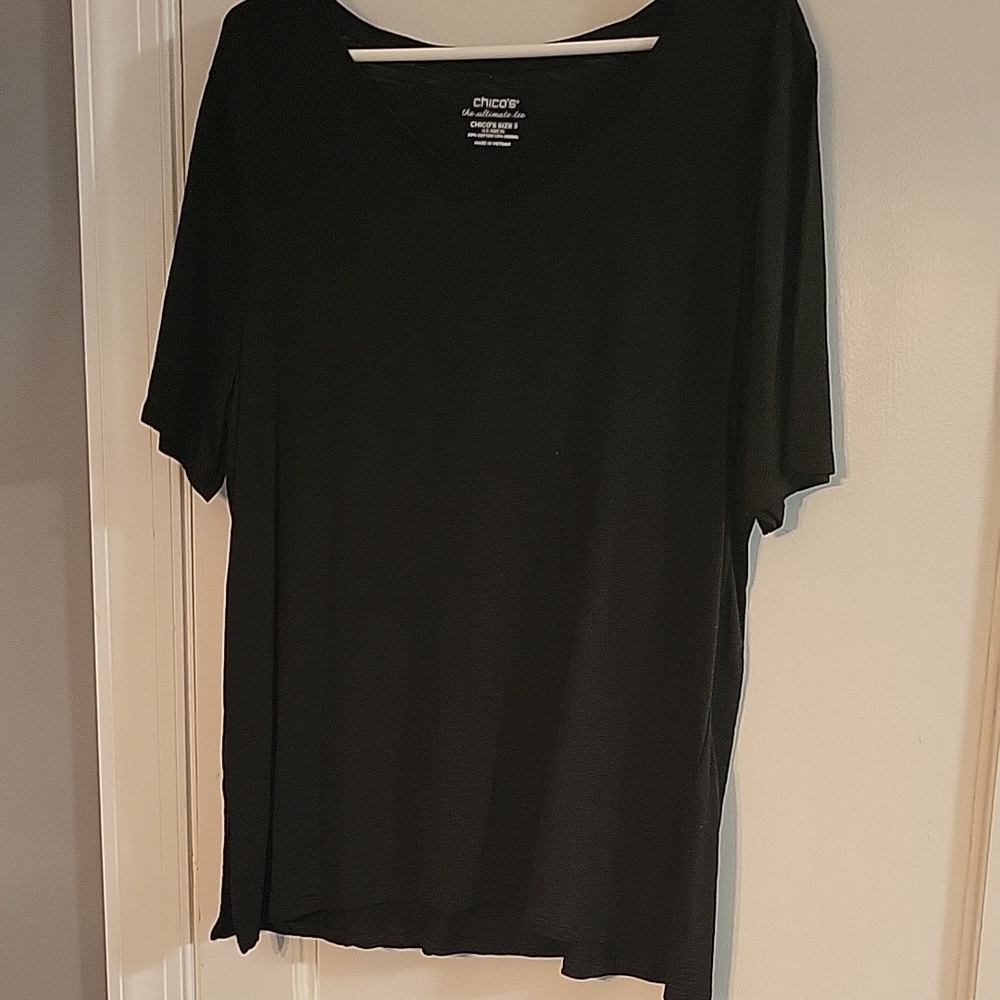 Chicos Black Women's Top